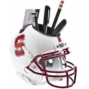 Stanford Cardinal Mini Helmet Desk Caddy by Schutt
